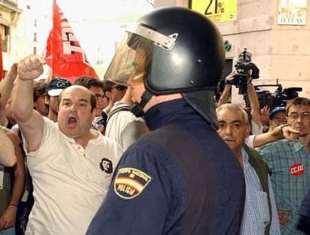 Demos in Spain meet police repression