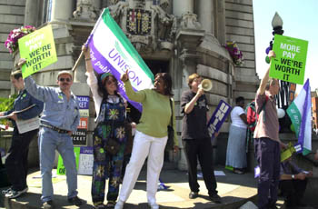 National strike, pictures and report