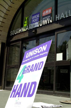 National strike, pictures and report