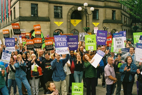 Pics from Council workers Strike, Manchester
