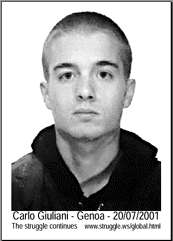 PDF poster Remembering Carlo Giuliani