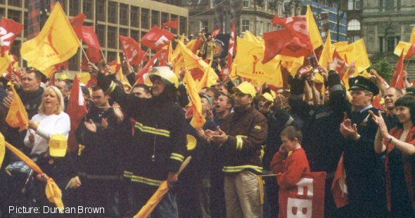 Fire Brigade Union goes Continental
