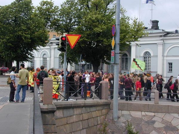 Reclaim The Streets - Helsinki, Finland 20.07.02