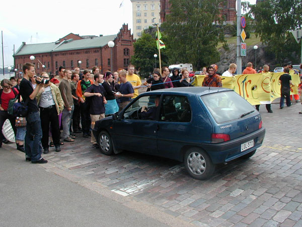 Reclaim The Streets - Helsinki, Finland 20.07.02