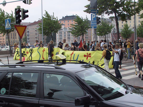 Reclaim The Streets - Helsinki, Finland 20.07.02