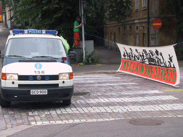 Reclaim The Streets - Helsinki, Finland 20.07.02