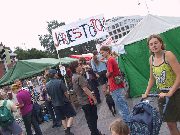 Reclaim The Streets - Helsinki, Finland 20.07.02