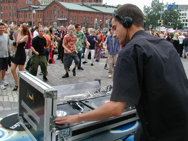 Reclaim The Streets - Helsinki, Finland 20.07.02