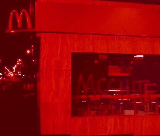 Subvertising in London, Tuesday Night