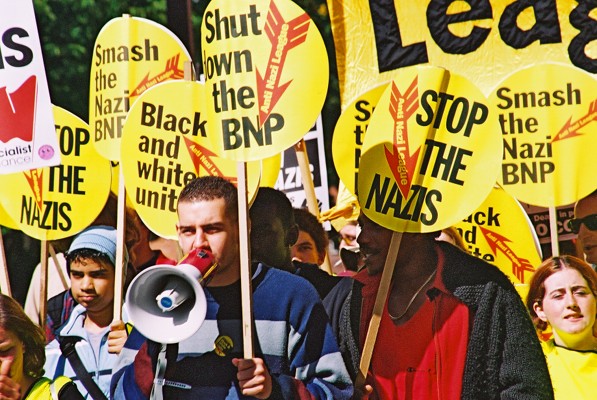 Anti Nazi League march from Manchester Town Hall to the Carnival