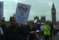 Hundreds say Hugs not Drugs in London