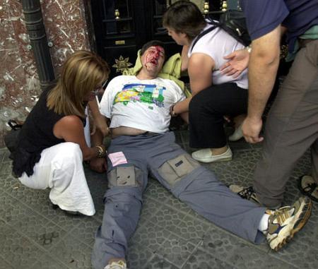 BASQUE COUNTRY: TWO DEMONSTRATORS IMPRISONED FOR DEMANDING THEIR CIVIL RIGHTS