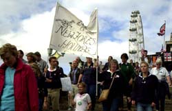 Countryside demo, pics and report.