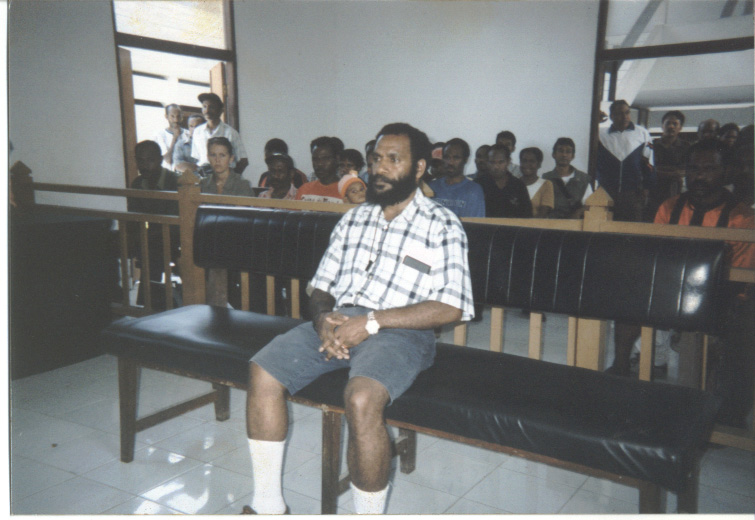 Papuan independance leader on trial