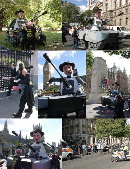 Pictures from the More War Tank Action