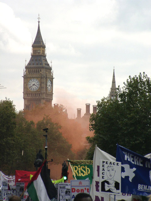 Don't Bomb Iraq Anti-War Protest Pictures
