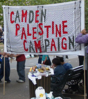 Pix of banners from peace march