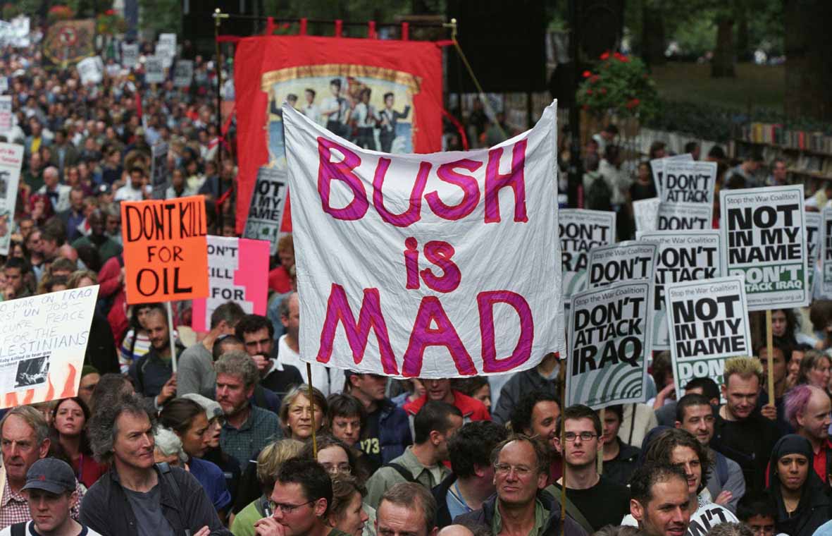 Yet more pix from anti war demo in London