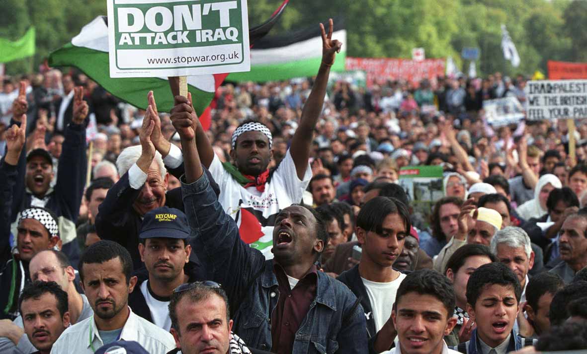 Yet more pix from anti war demo in London