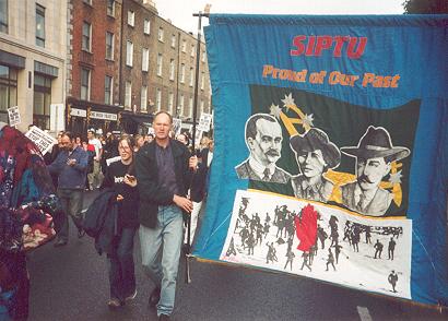 Photos of Irish Anti War Demo