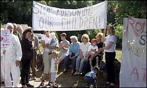 derbyshire nuke waste dump shut after protests