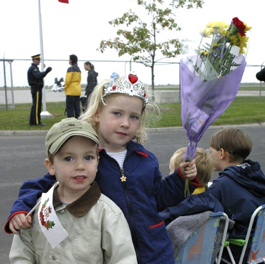 Photos of HM the Queen in Ottawa Canada Day 1