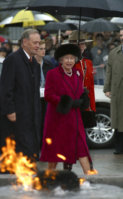 HM the Queen on Parliament Hill Photos