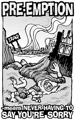 'Pre-emption' means never having to say you're sorry