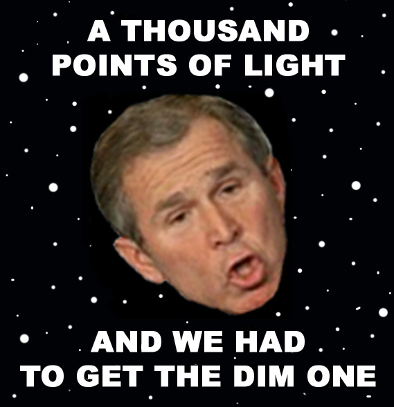 A thousand points of light