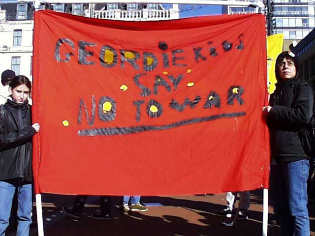 Peace Demo in Glasgow