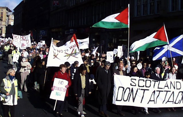 Peace Demo in Glasgow