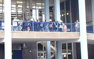 Manchester University anti-march march and occupation