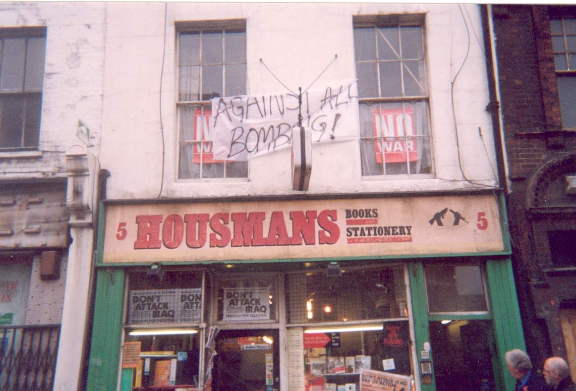 War Resisters' International & Peace News take part in day of action