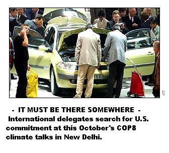 Cop Out !! New Delhi COP8 Climate Talks