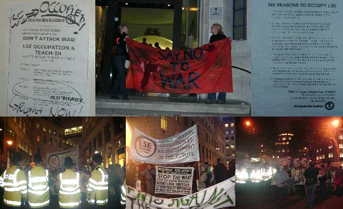 London Students Anti-War March - LSE