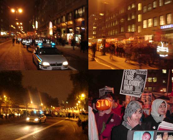 London Students Anti-War March - LSE