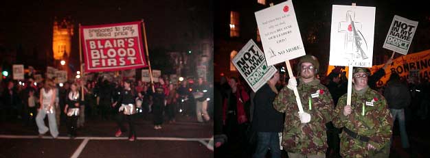 Stop The War + Disobedients + Riot Horses - Pics