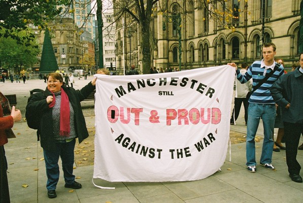 More pics - Manchester Anti war protests 31st Oct