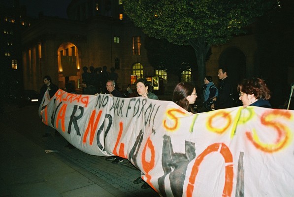 More pics - Manchester Anti war protests 31st Oct