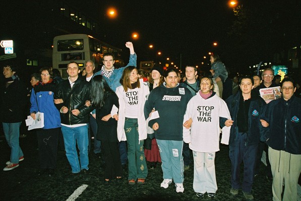 More pics - Manchester Anti war protests 31st Oct