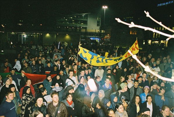 More pics - Manchester Anti war protests 31st Oct