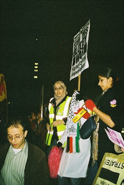 More pics - Manchester Anti war protests 31st Oct