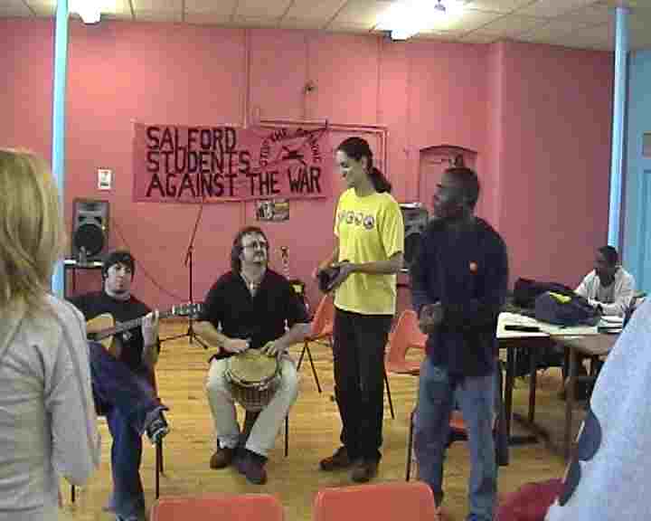 Photos of Oct 31st Manchester Day of Action Against War