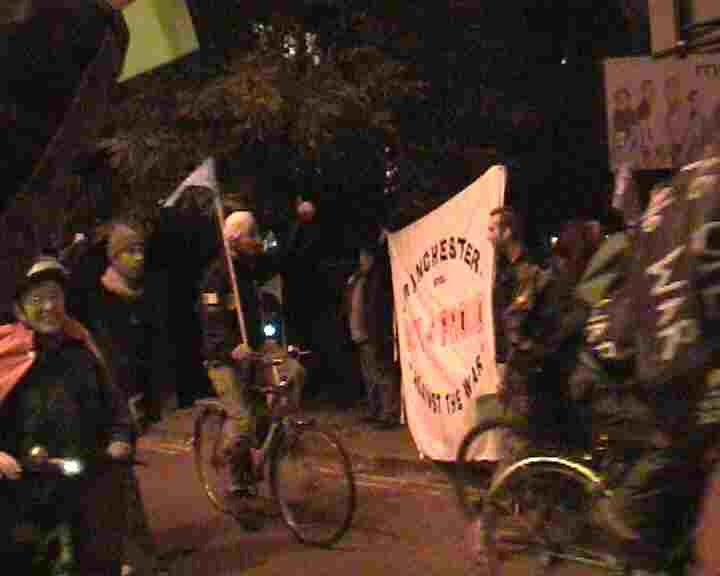 Photos of Oct 31st Manchester Day of Action Against War