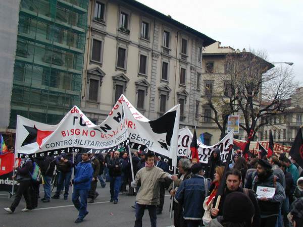 ESF: Demonstration in Florence