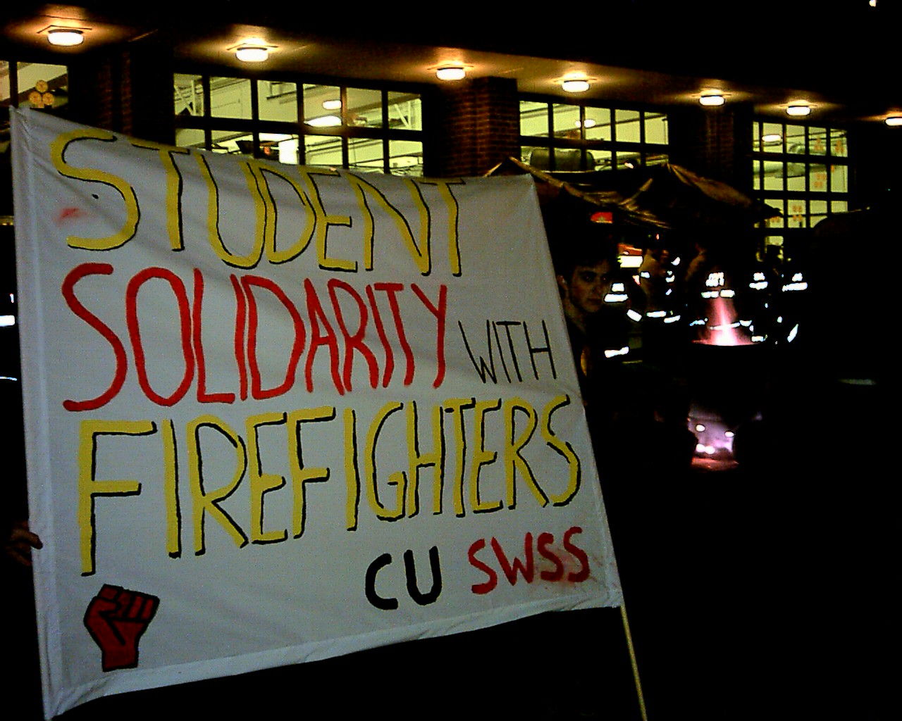 Cambridge Firefighter Solidarity!