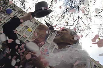 Bush-Raymond wedding