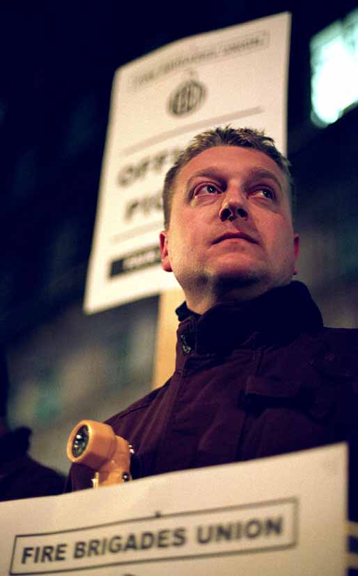 Firefighters Strike 13-15/11/02 and Lobby of London Labour Conference 16/11/02