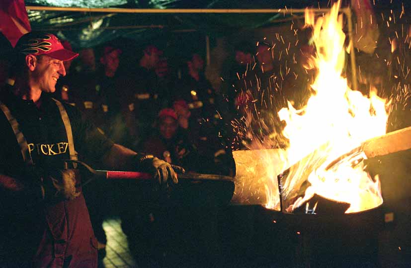 Firefighters Strike 13-15/11/02 and Lobby of London Labour Conference 16/11/02