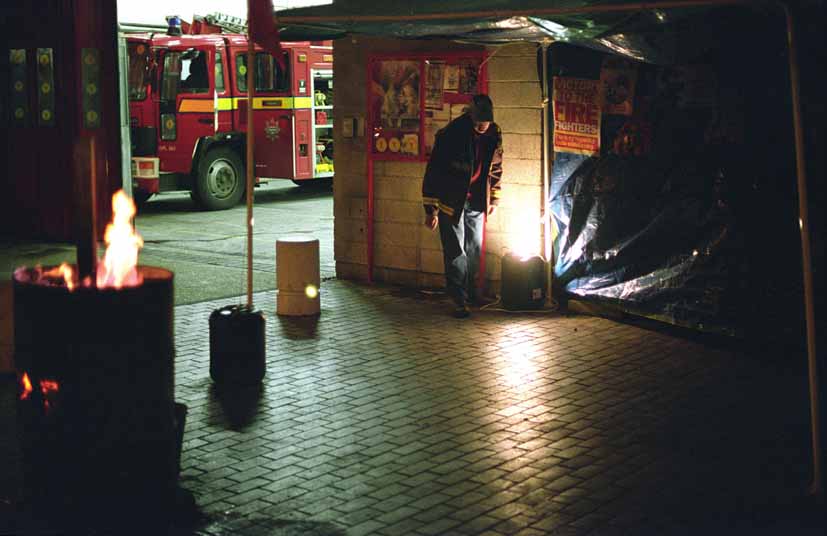 Firefighters Strike 13-15/11/02 and Lobby of London Labour Conference 16/11/02